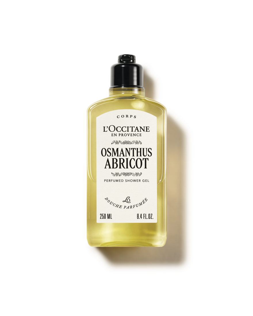 Gel Douche Corps parfum&eacute; Osmanthus Abricot 250 ml | L&rsquo;Occitane en Provence