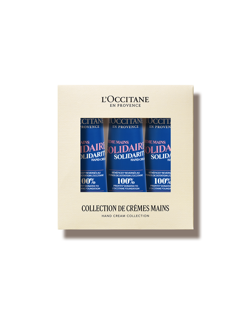 Affichage de l&rsquo;image 2/2 du produit Coffret Trio Cr&egrave;mes Mains Solidaire, , RECT