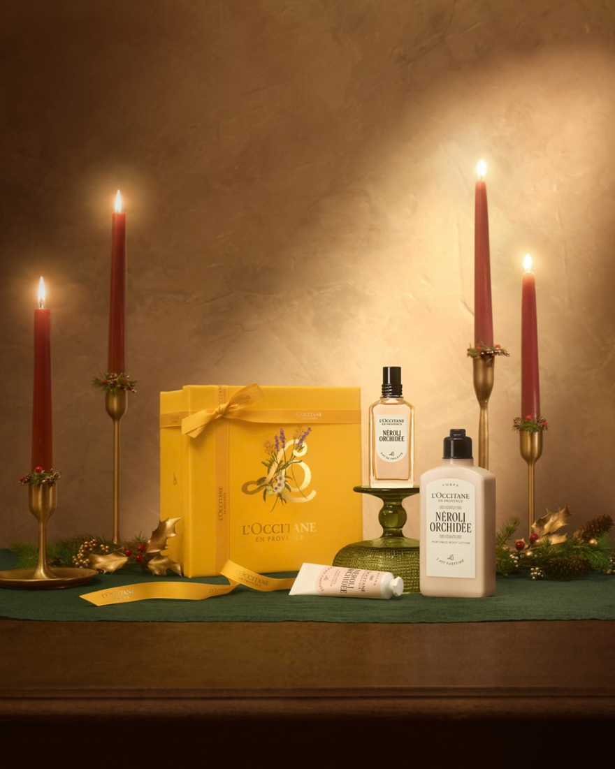 Affichage de l&rsquo;image 2/2 du produit Coffret Cadeau Parfum N&eacute;roli Orchid&eacute;e, , RECT