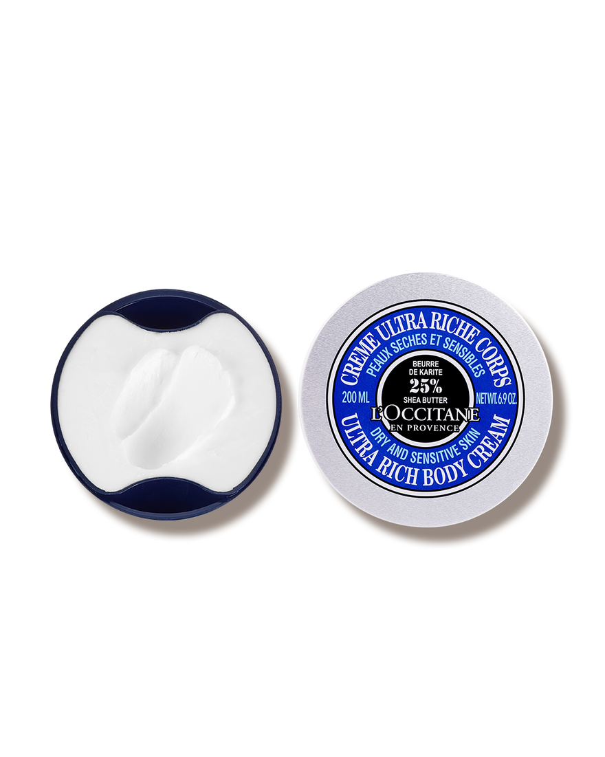 Affichage de l&rsquo;image 1/1 du produit Duo Cr&egrave;me Ultra-Riche Corps Karit&eacute; 200ml et sa recharge, , RECT