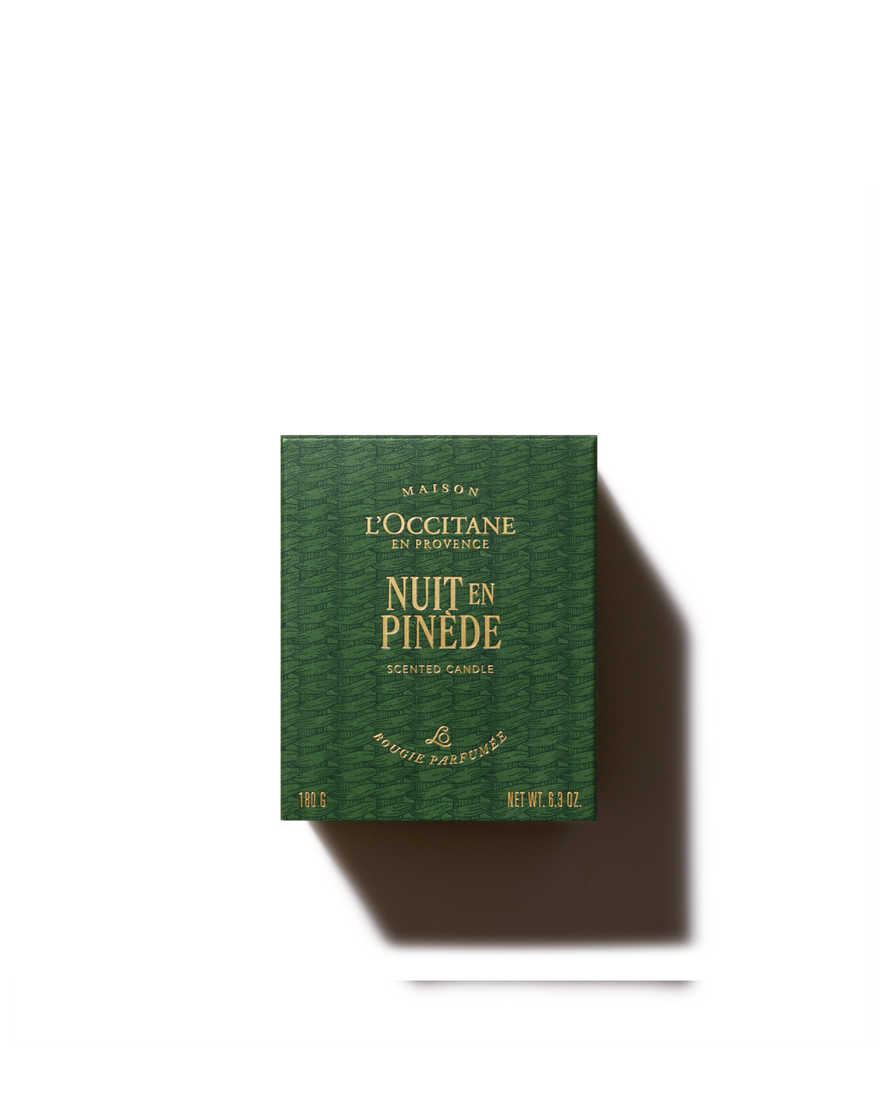 Affichage de l&rsquo;image 3/3 du produit Bougie Nuit en Pin&egrave;de, , RECT