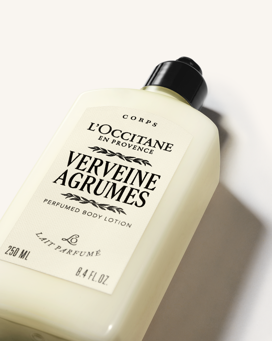 Affichage de l&rsquo;image 2/5 du produit Lait Corps parfum&eacute; Verveine Agrumes, , RECT