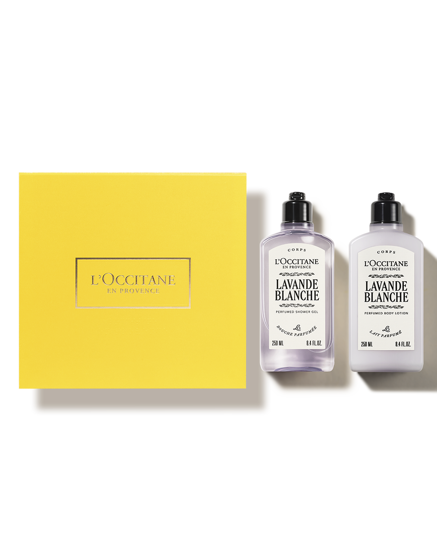 L'OCCITANE Lavande Blanche ギフトセット L'Occitane White Lavender Mini Gift Set : Amazon.ae: Beauty