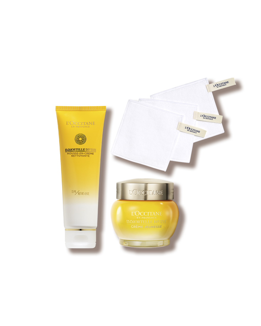 Affichage de l&rsquo;image 2/3 du produit Coffret Visage Immortelle Divine, , RECT