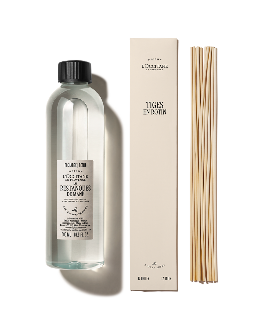Recharge Diffuseur de parfum d'int&eacute;rieur Les Restanques de Mane  | L&rsquo;Occitane en Provence