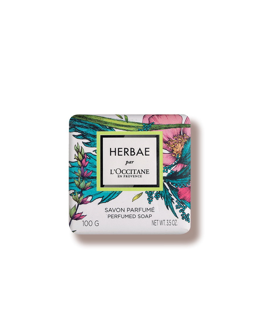 Affichage de l&rsquo;image 1/1 du produit Savon Parfum&eacute; Herbae par L'OCCITANE, , RECT