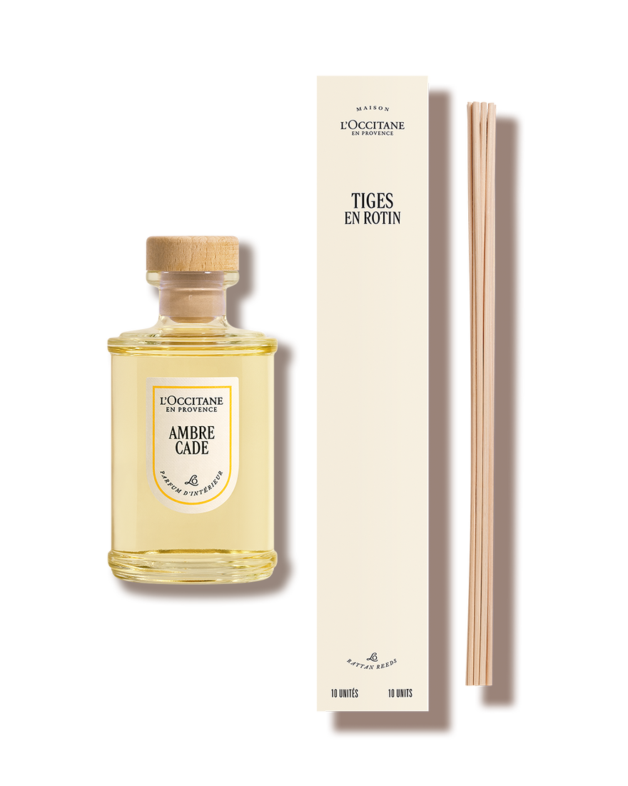 Diffuseur de parfum d'int&eacute;rieur Ambre Cade | L&rsquo;Occitane en Provence