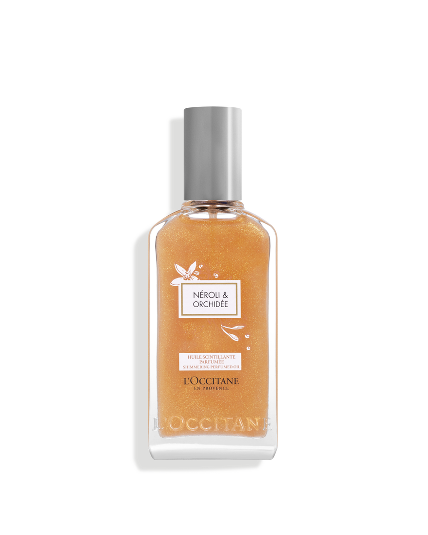 Affichage de l&rsquo;image 1/4 du produit Huile Scintillante parfum&eacute;e N&eacute;roli & Orchid&eacute;e 50ml, , RECT