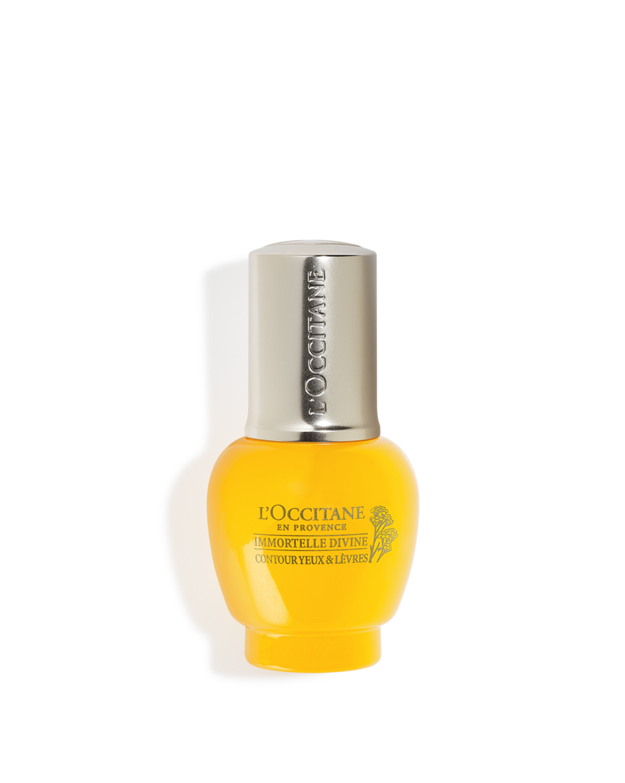Contour Yeux et L&egrave;vres Immortelle Divine 15 ml | L&rsquo;Occitane en Provence