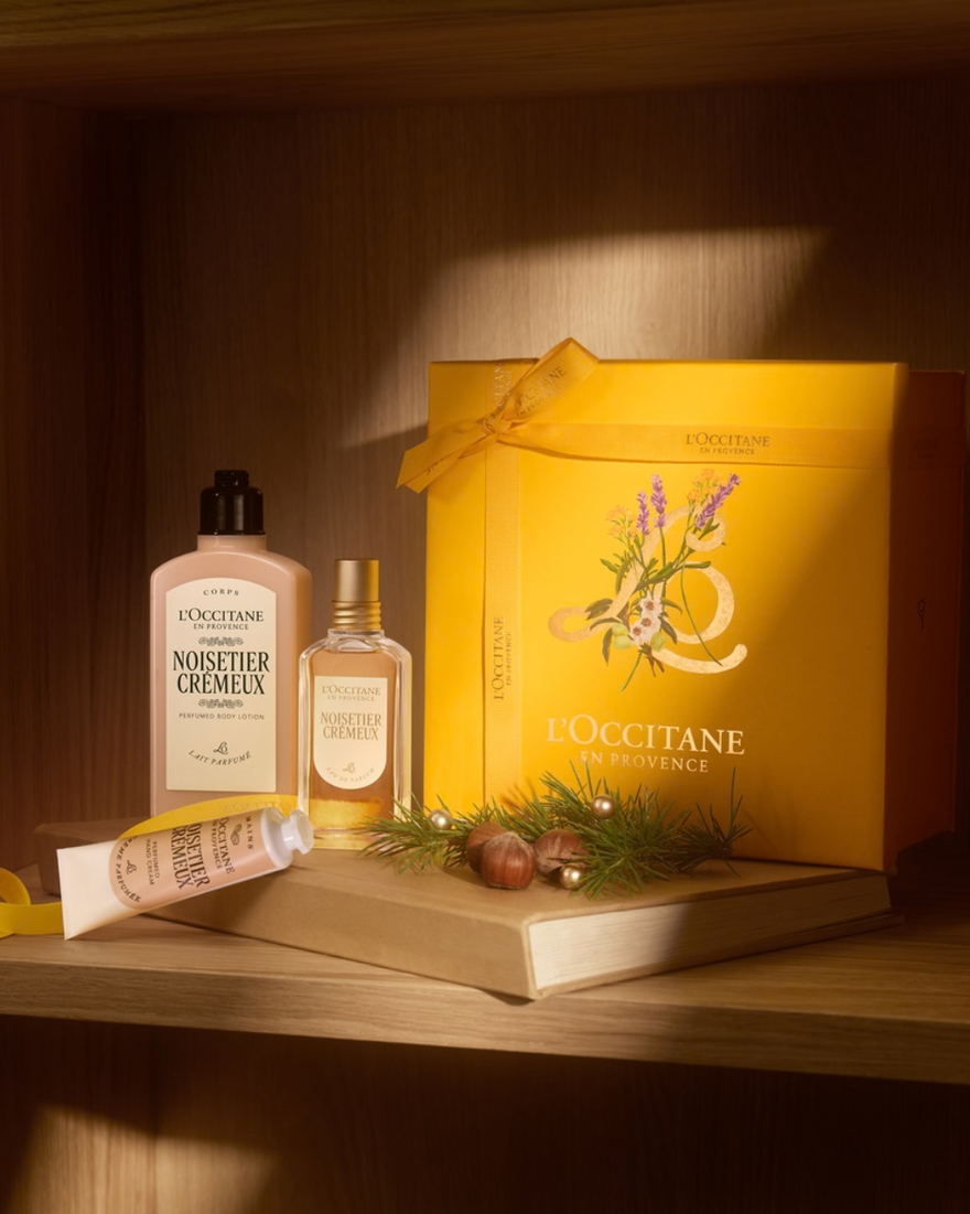 Affichage de l&rsquo;image 2/2 du produit Coffret Cadeau Parfum Noisetier Cr&eacute;meux, , RECT