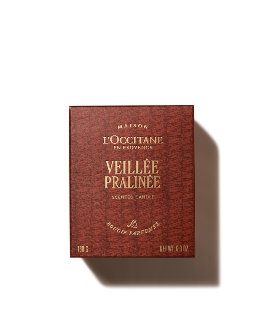Affichage de l&rsquo;image 2/2 du produit Bougie Veill&eacute;e Pralin&eacute;e, , RECT
