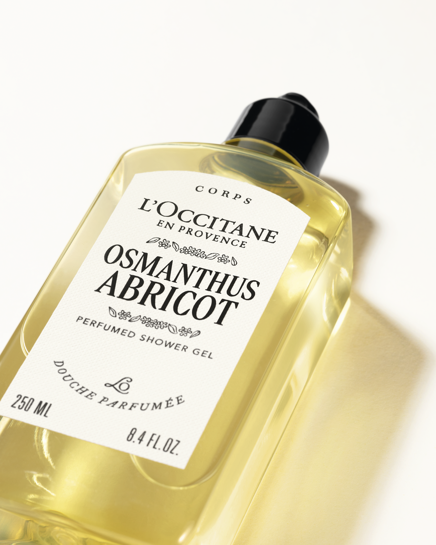Affichage de l&rsquo;image 2/4 du produit Gel Douche Corps parfum&eacute; Osmanthus Abricot, , RECT