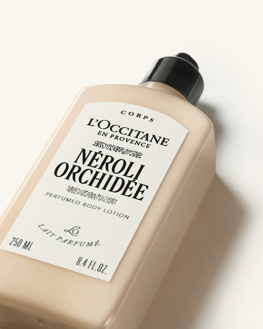 Affichage de l&rsquo;image 2/4 du produit Lait parfum&eacute; N&eacute;roli & Orchid&eacute;e, , RECT
