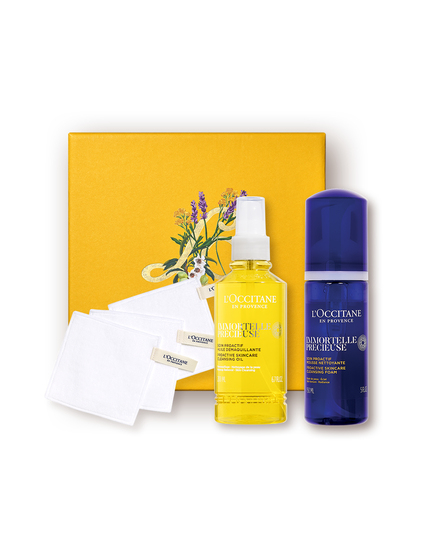 Affichage de l&rsquo;image 1/1 du produit Coffret Cadeau Visage Routine Nettoyante, , RECT