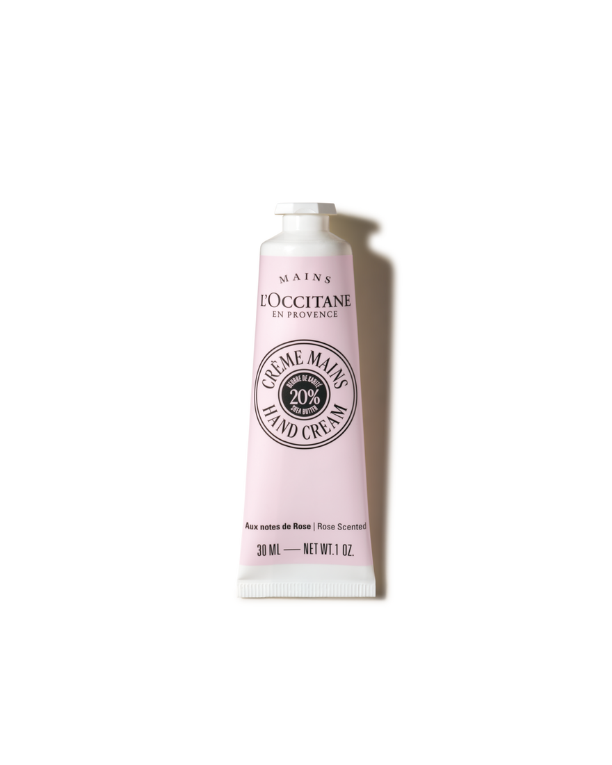 Cr&egrave;me Mains Karit&eacute; Rose 30 ml | L&rsquo;Occitane en Provence