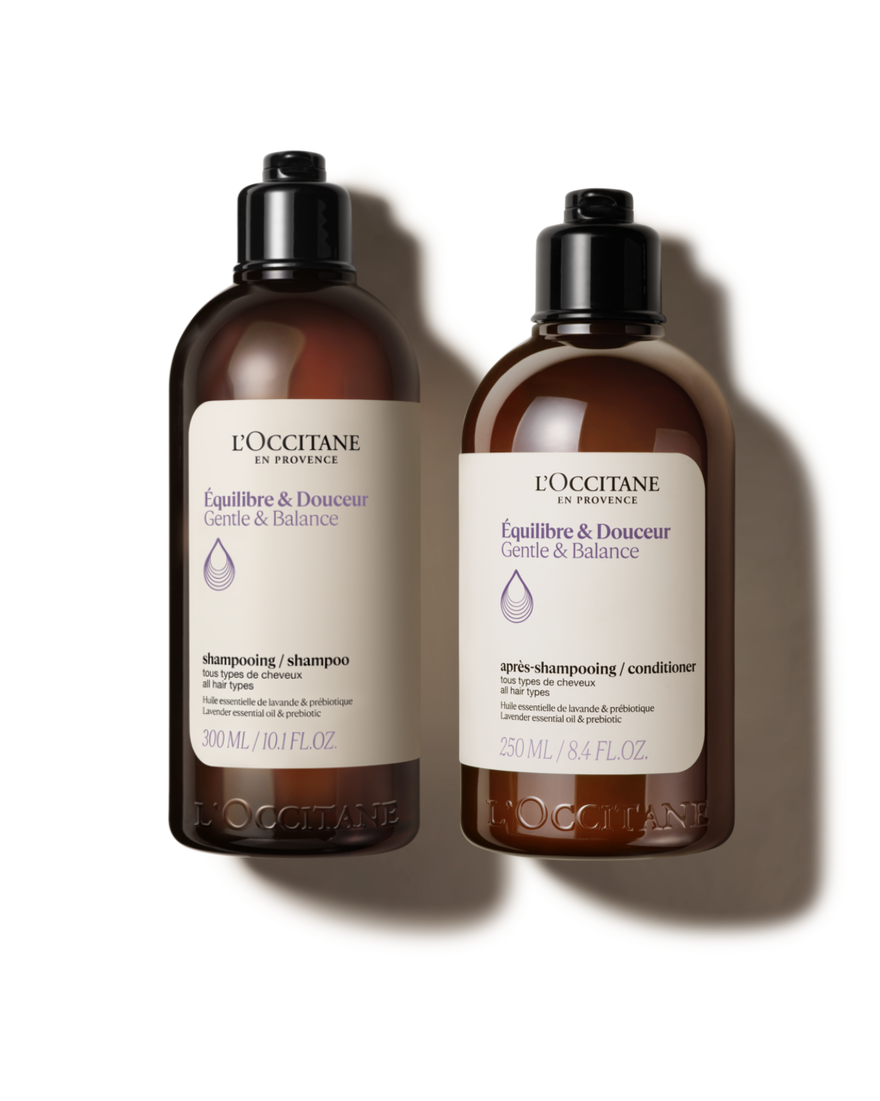 Duo Shampooing et Apr&egrave;s-Shampooing &Eacute;quilibre & Douceur | L&rsquo;Occitane en Provence