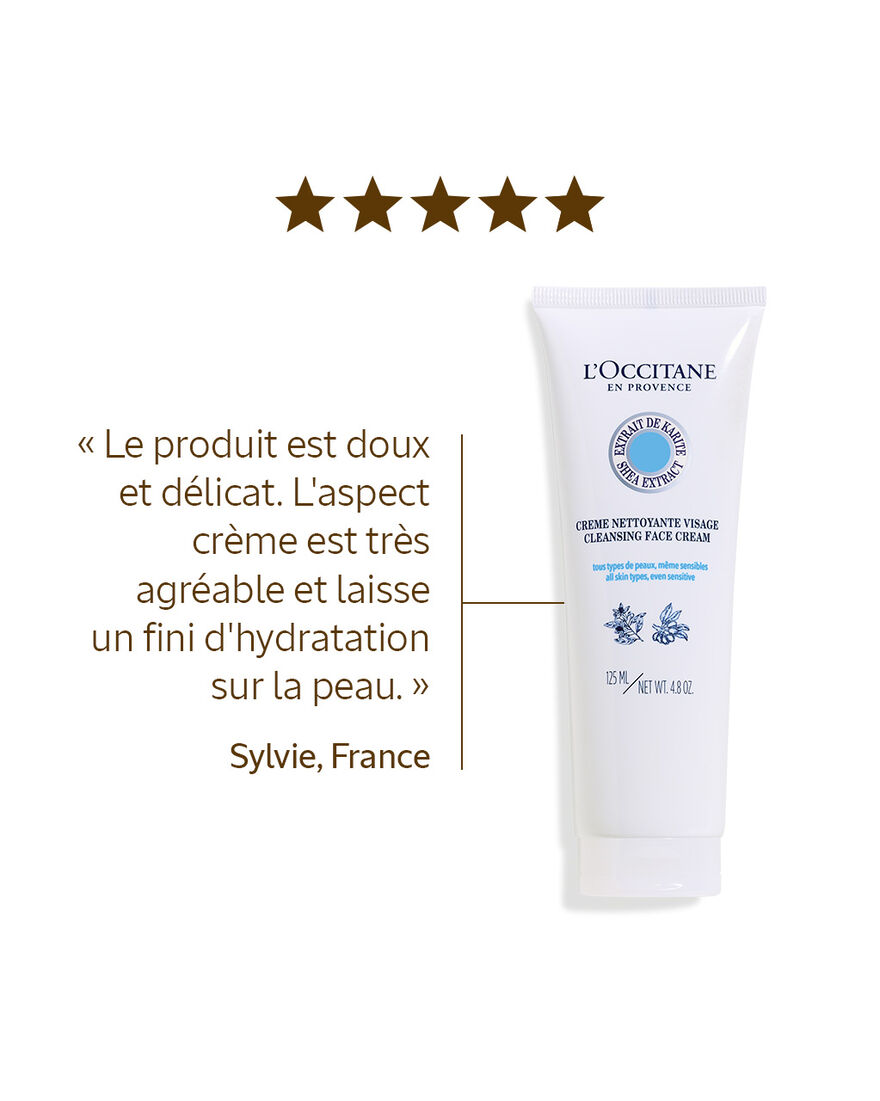 Affichage de l&rsquo;image 4/8 du produit Cr&egrave;me Nettoyante Visage Karit&eacute;, , RECT