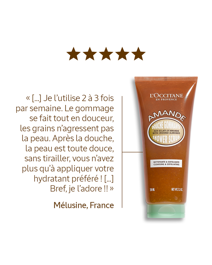 Affichage de l&rsquo;image 5/6 du produit Douche Gommante Amande, , RECT
