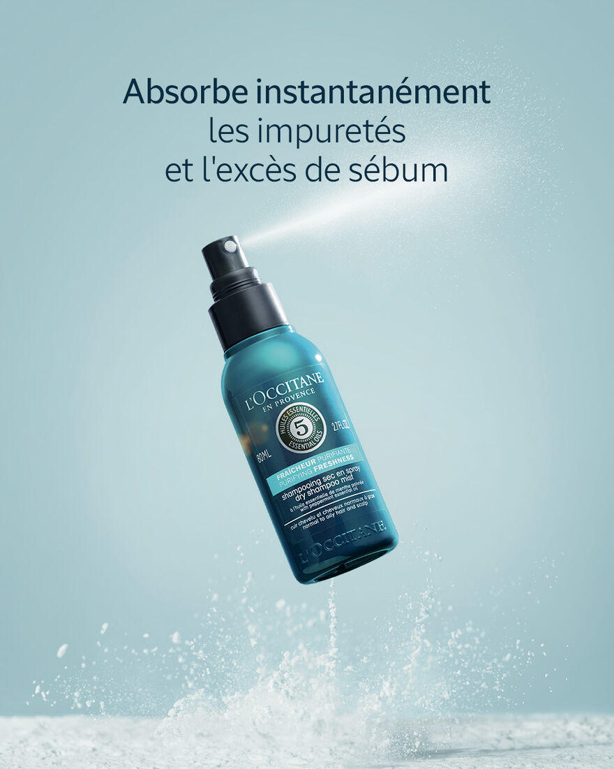 Affichage de l&rsquo;image 2/6 du produit Shampooing Sec en Spray Fra&icirc;cheur Purifiante, , RECT
