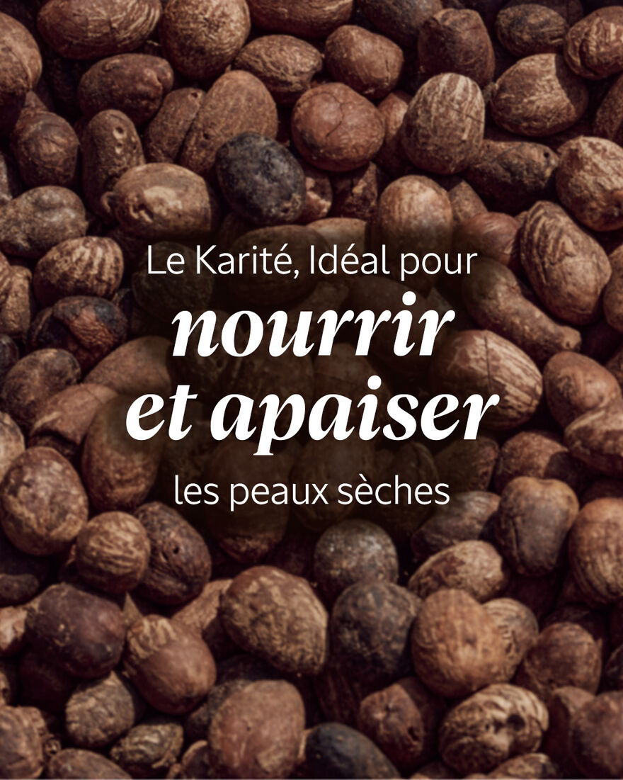 Affichage de l&rsquo;image 6/8 du produit Cr&egrave;me Nettoyante Visage Karit&eacute;, , RECT