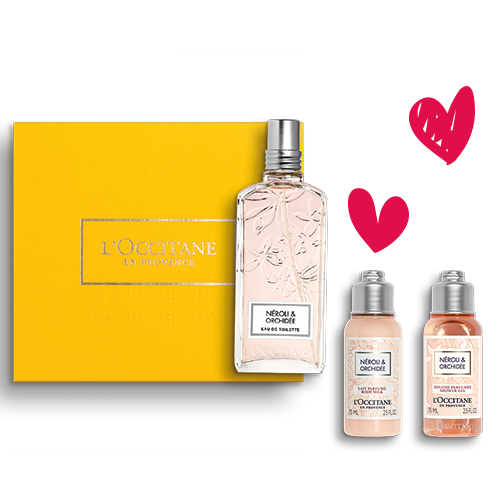 Coffret Néroli et Orchidée