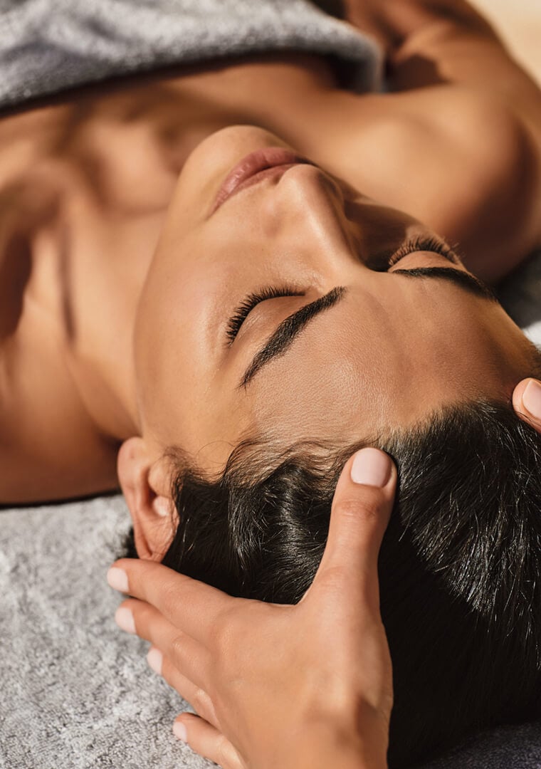 Massage tête