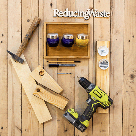 UTILISEZ LES POTS DE CR&Egrave;MES POUR VOUS ORGANISER 