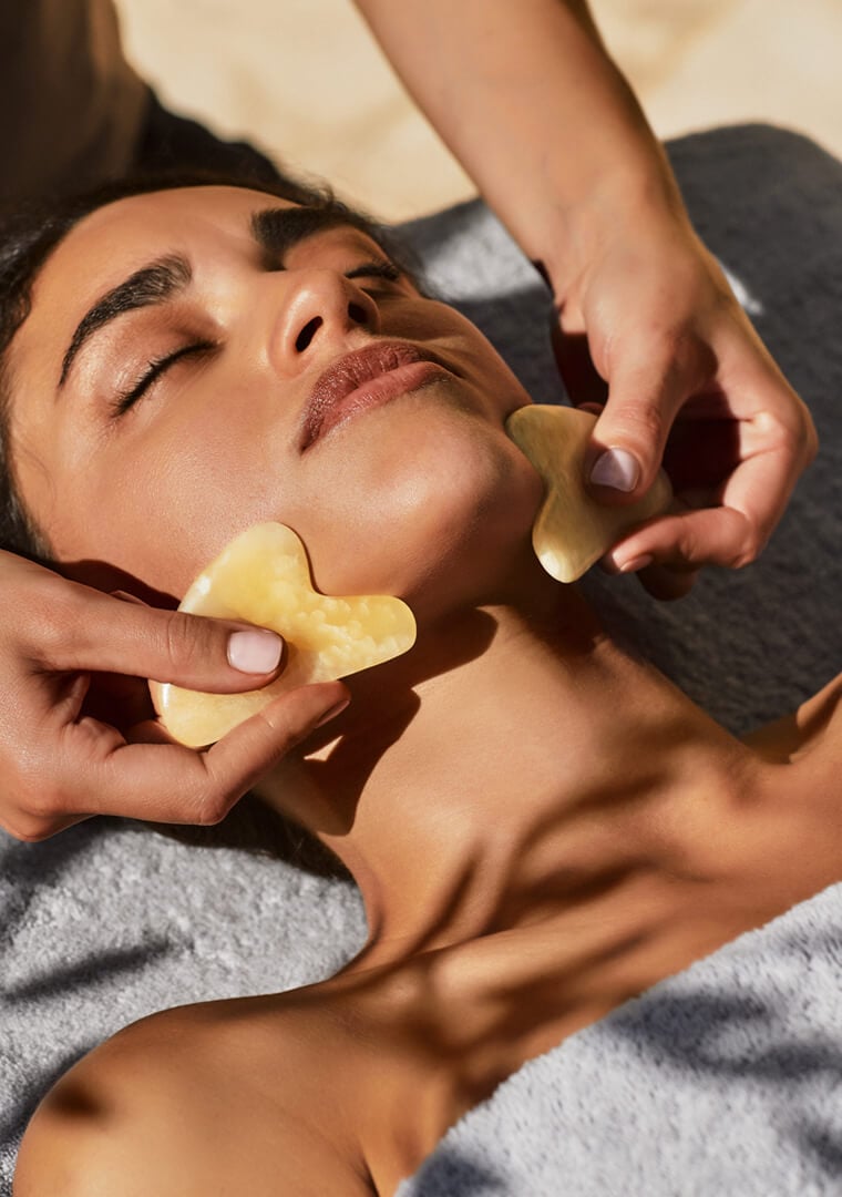 Massage visage