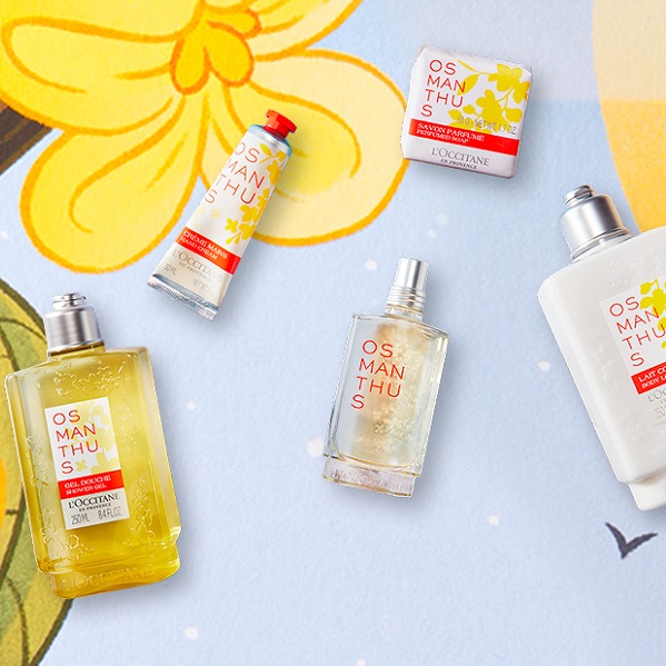 Coffret Cadeau L'Occitane En Provence - Huile Douche, Lait Corps & Soin Mains Amande
